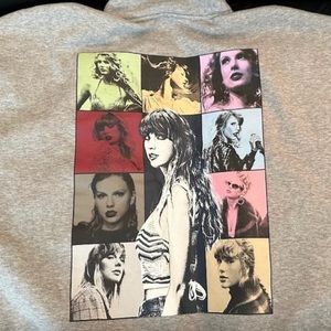 Taylor Swift Eras Tour Quarter Zip Pullover MEDIUM